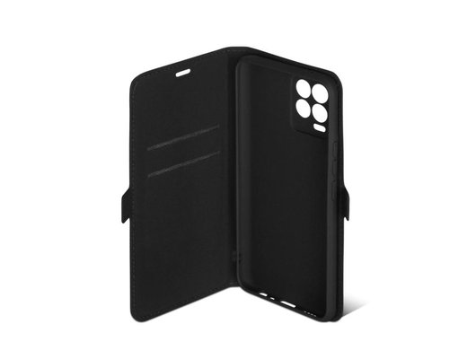 Чехол DF для Realme 8/8 Pro rmFlip-17 (black)